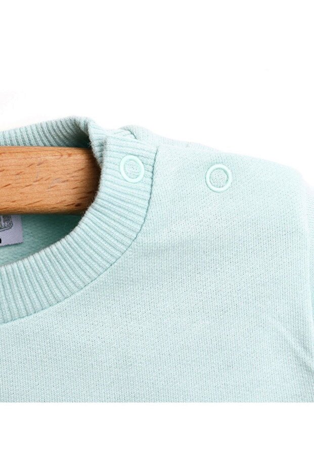 Dívčí mikina Basic Mint - deesha - 3