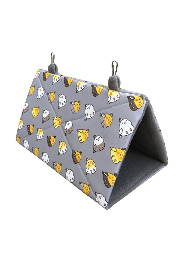 Cockatiel Nest Sleeping Hammock Tent Gray Sltnhmk07