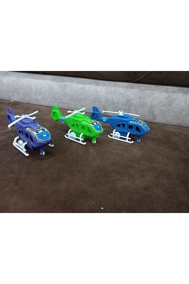 Mini Helikopter 1 Adet Mor - 1