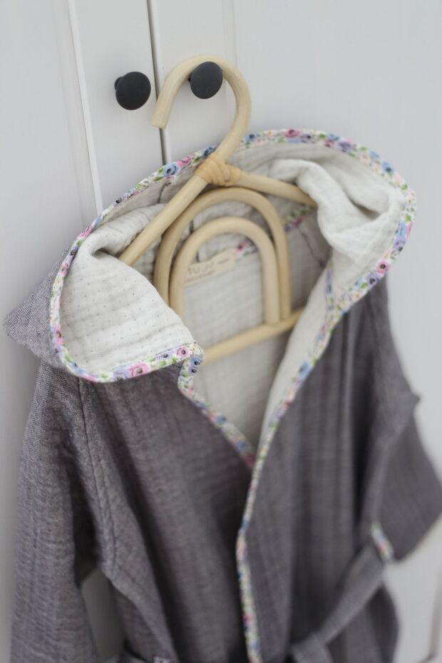 Organic Special Woven 4 Layer Muslin Bathrobe