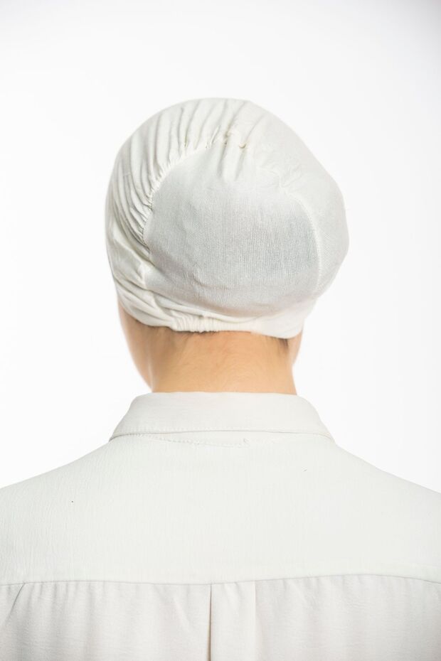 Hijab Elastic Non-Slip Seamless Snap-On Practical Bonnet - 4