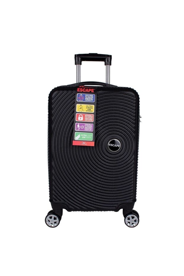 Siyah Samso Abs 8 Tekerlek Valiz Seti - 2