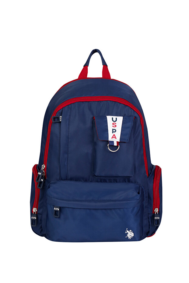 U.S. Polo Assn. 24117-24122 Unisex School Bag Backpack Dark Blue