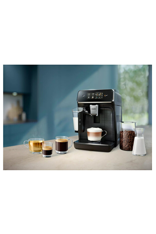 BlacK ESpreSSo machine - Soft milK Foam and Automatic DeSign - 5