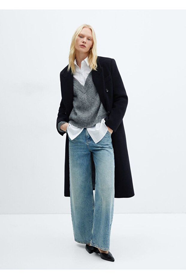 Manteco Wool Double Breasted Coat - 2