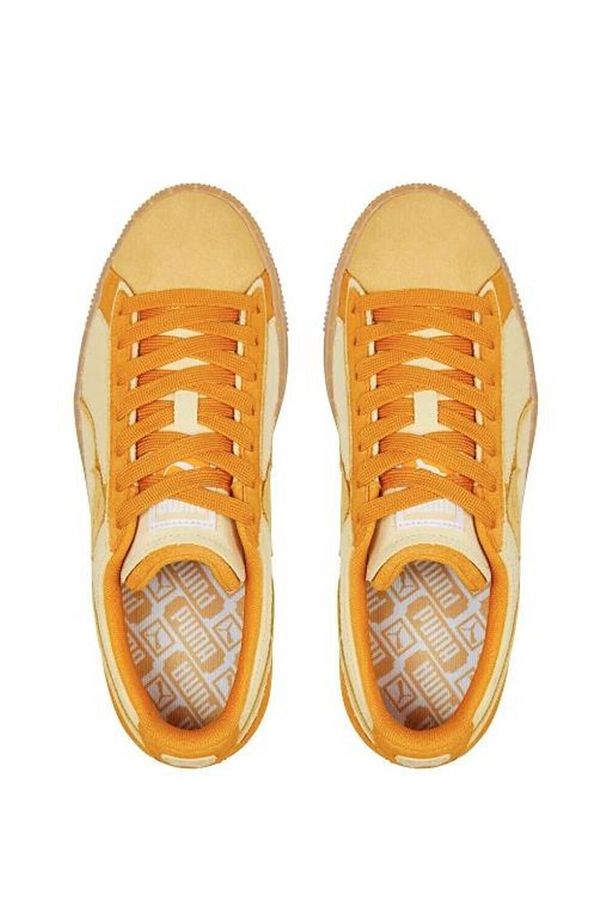 Suede Layers Mono Unisex Sarı Spor Ayakkabısı 38652704 - 4