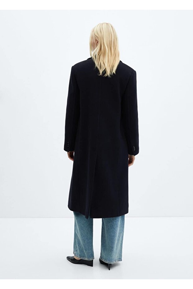 Manteco Wool Double Breasted Coat - 4