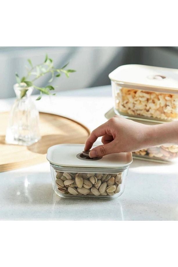 Fika Clık Bej Saklama Kabı 470 Ml - 2