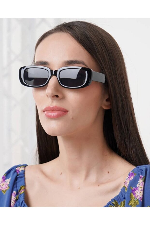 نظارات شمسية بتصميم مستطيل - 3
