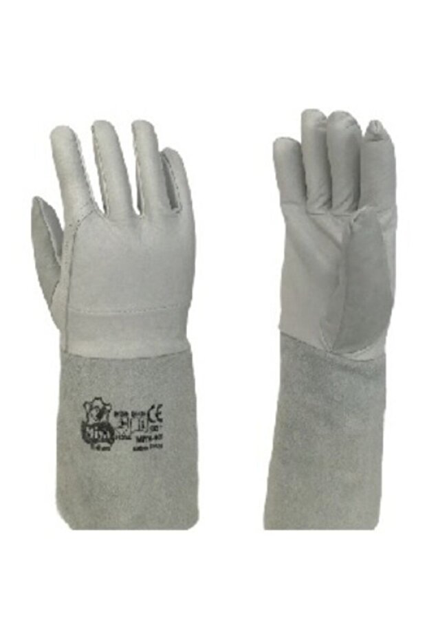 Deri Argon Kaynak Eldiveni Mıya-101 No:10 - 1