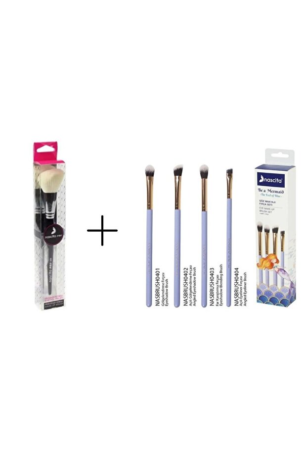 Be A Mermaid - 87+Professional Eye Makeup Brush Set