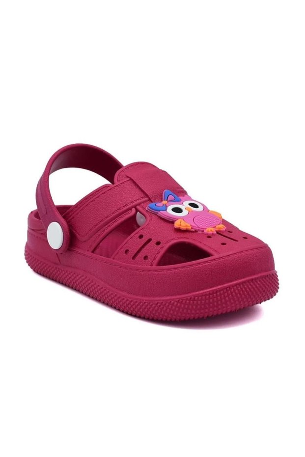 Daye Non-Slip Sole Animal Figured Orthopedic Children's Sandals Slippers with Lion and Owl