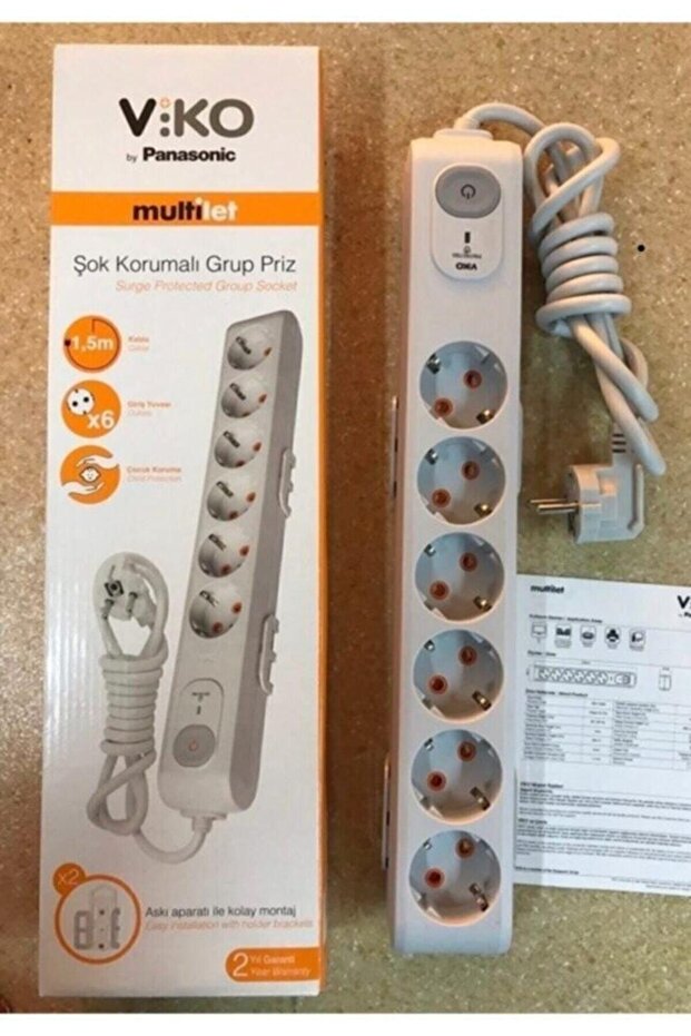 Şok Korumalı Grup Priz - 1