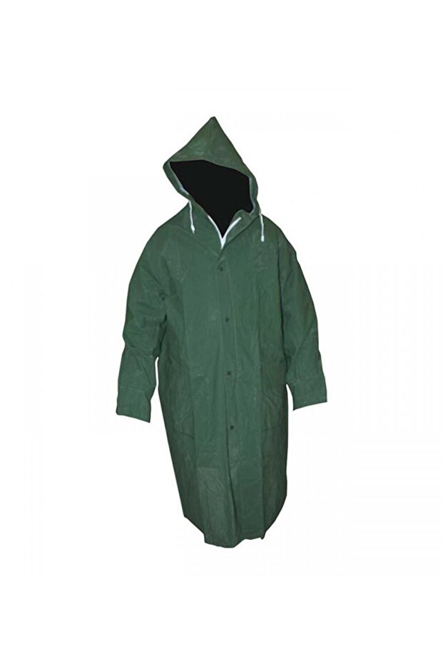 Polyester Yağmurluk Pardesü Yeşil - 1