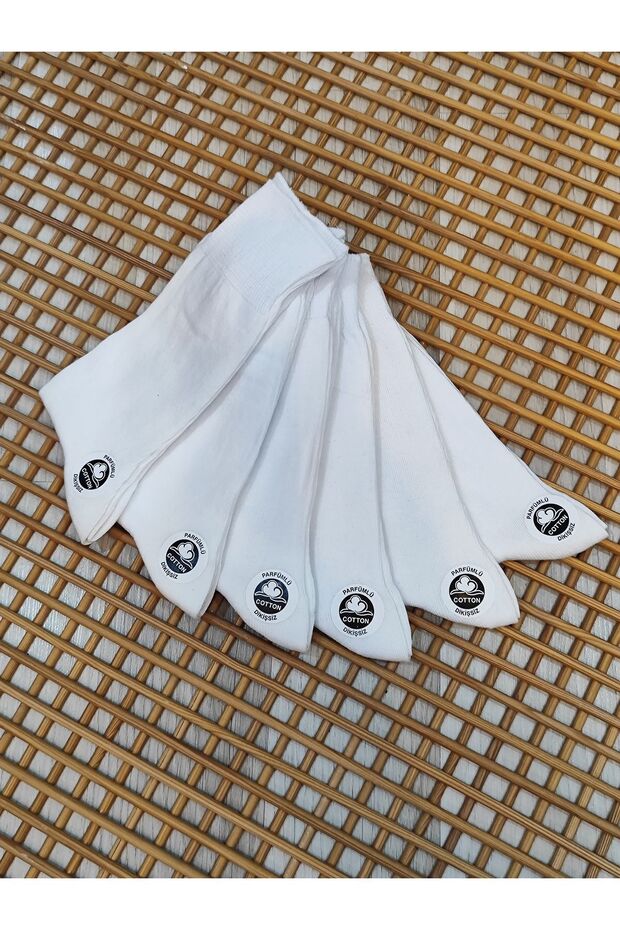 Combed Cotton Socket Men's 6 Pairs Seamless Socks