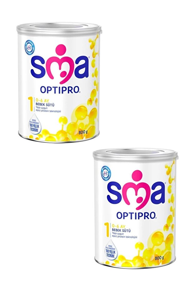 1 Numara 800 gr Optipro Bebek Sütü 2'Li - 1