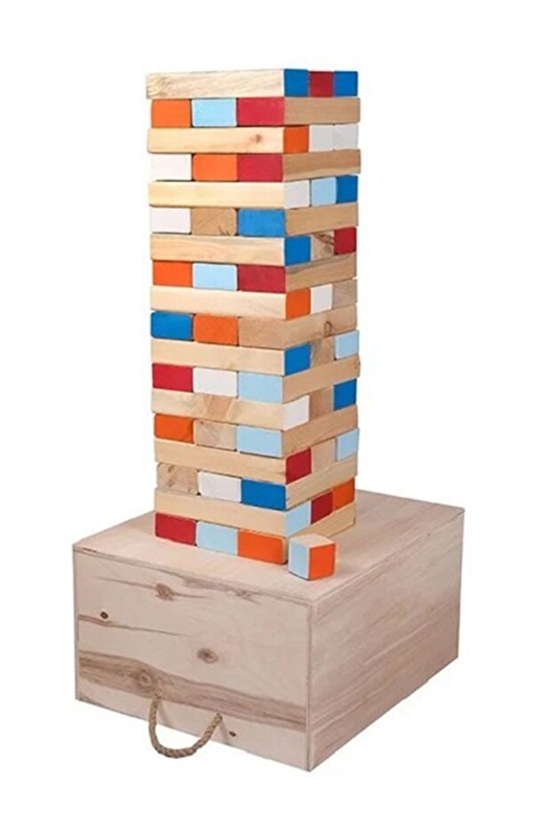 Renkli Dev Jenga - 2