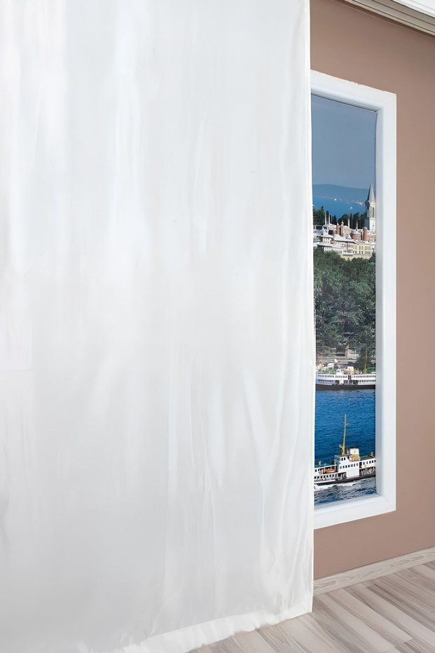 White Satin Sunshade