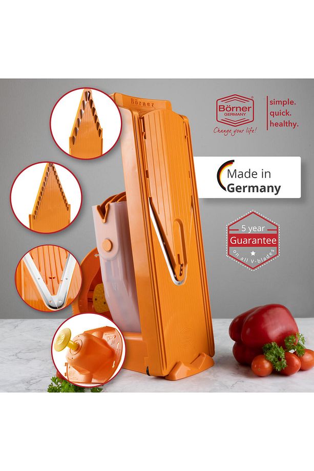 BÖRNER V3 MANDOLİN PROF SET ORANGE - 5