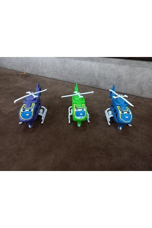 Mini Helikopter 1 Adet Mor - 2