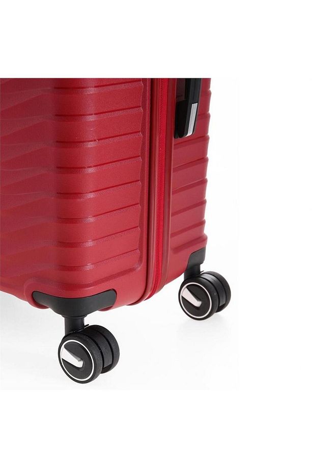 Ççs 5235 Polipropilen Küçük Boy Valiz Bordo - 5