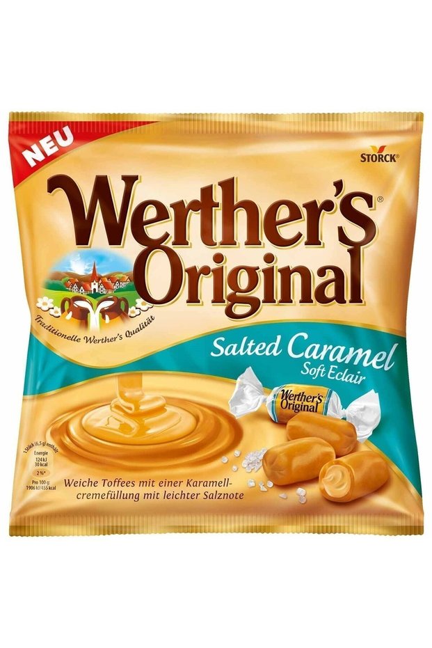 Werther's Original - 180 جرام من الكراميل المملح الناعم