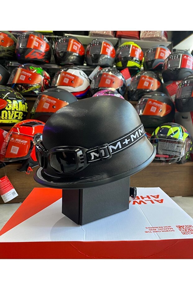 Chopper Gözlüklü Kask - 5