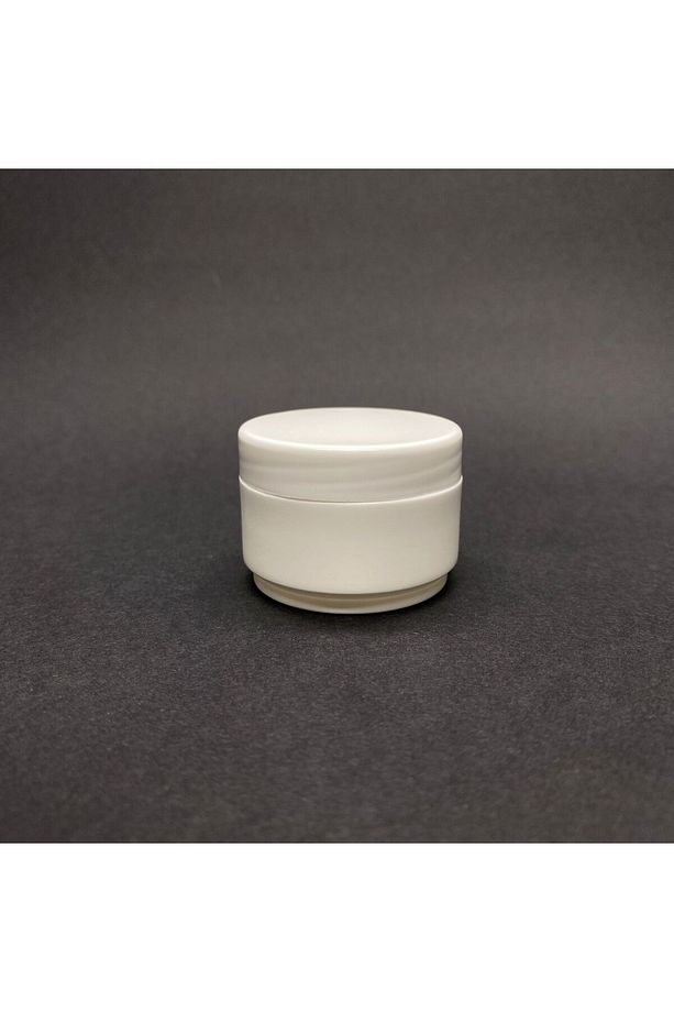 3 ADET 25 CC PİTY KREM KAVANOZU - KAPAKLI - SADE KREM KUTUSU - POMAT KUTUSU 3*25ML - 2