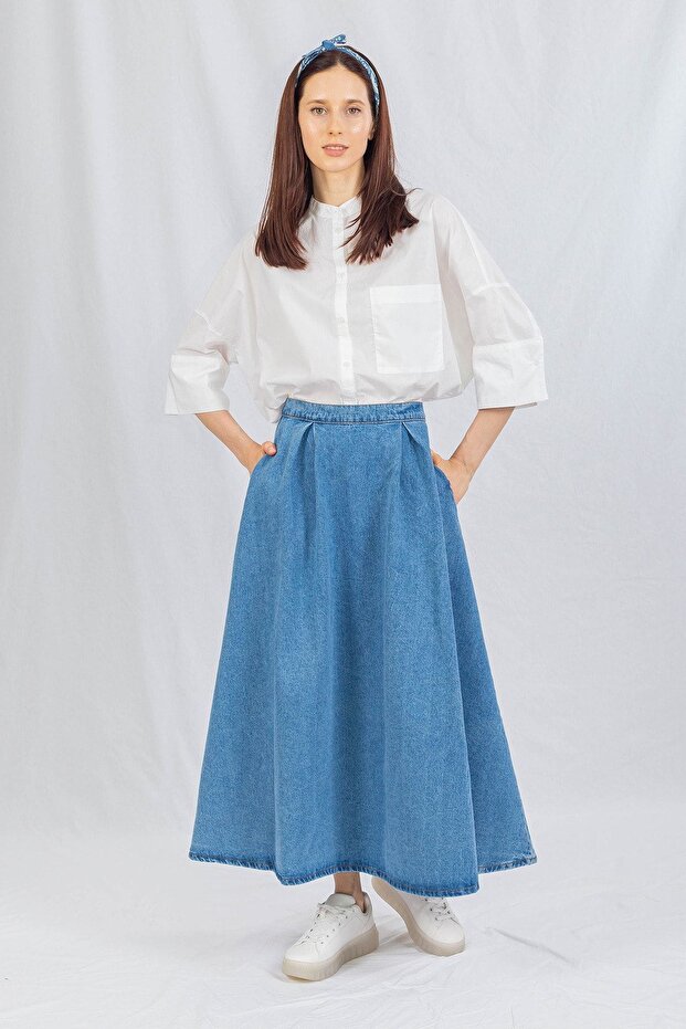 Daisy Etek Açık Mavi - 1