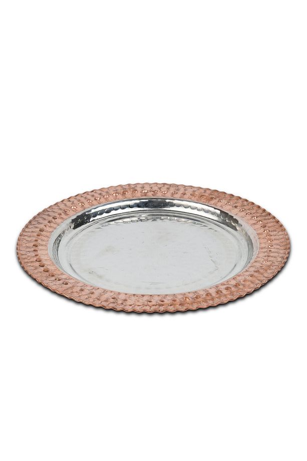 Bakır Servis Tabağı 23 cm - 2