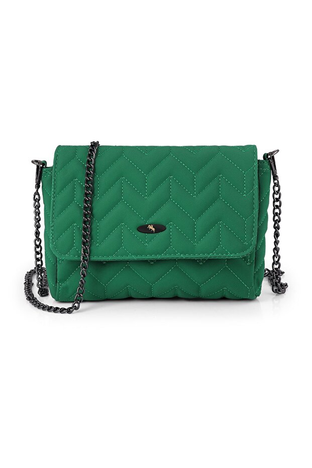 Chain Daily Women's Shoulder Bag Btn-510-Y Green