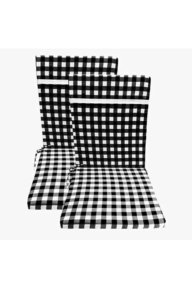 2'li Süngerli Sandalye Minderi - 1