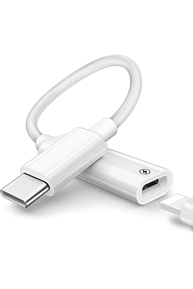 Lightning To Type C Çevirici Iphone 15/plus/16 Pro/17 Pro Max Uyumlu Şarj Adaptörü Şarj Dönüştürücü - 1