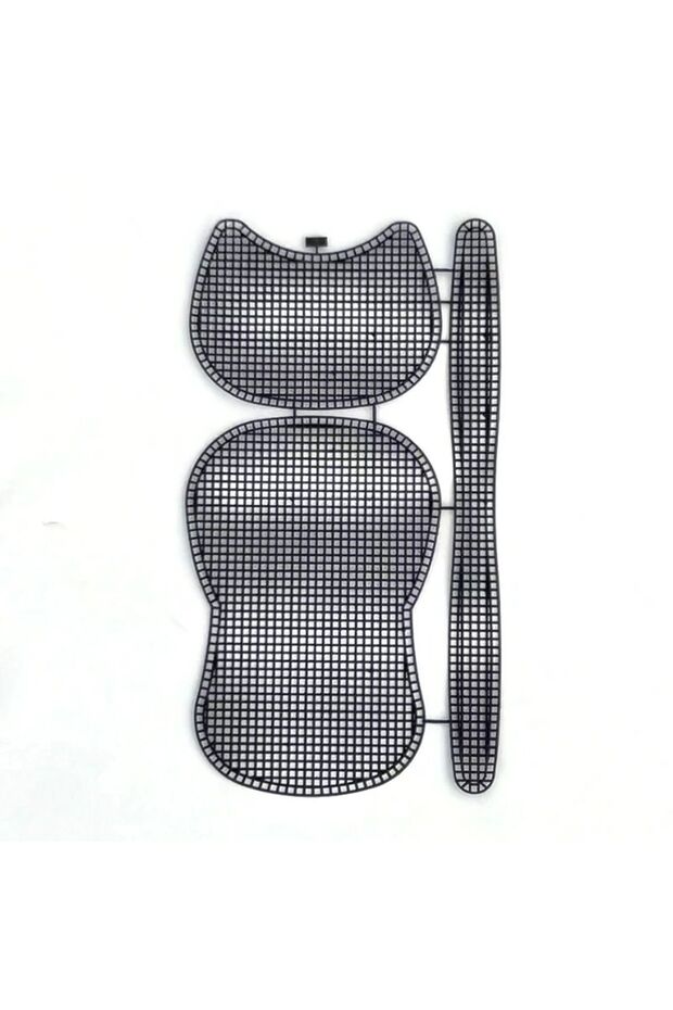 قماش بلاستيكي أسود - لصنع الحقائب - 1