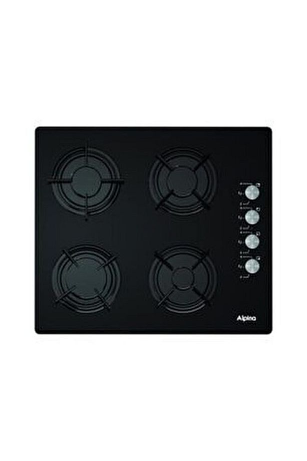 Ankastre Set 3'lü Cam Siyah Statik - 4