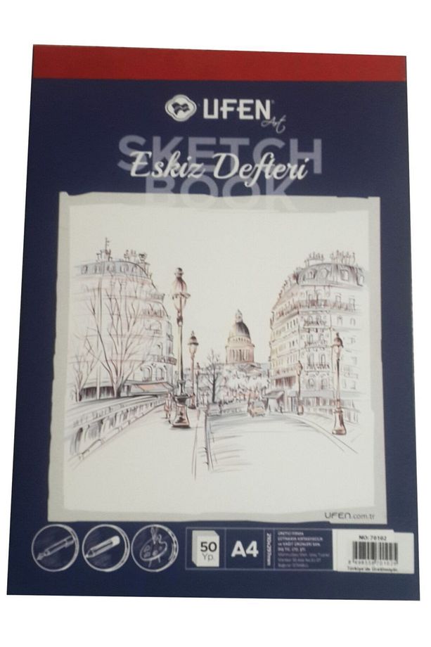 Ufen Eskiz Defteri Sketchbook A4 - 210x297 Mm 50 Yaprak - 2