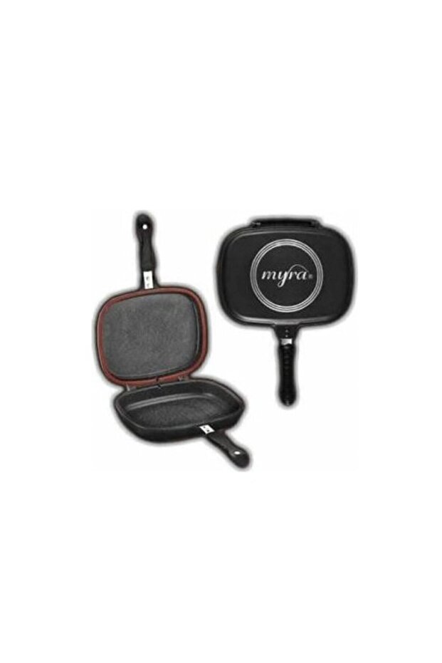 Myra Grill Pan 32 Cm Çift Taraflı Tava - 1