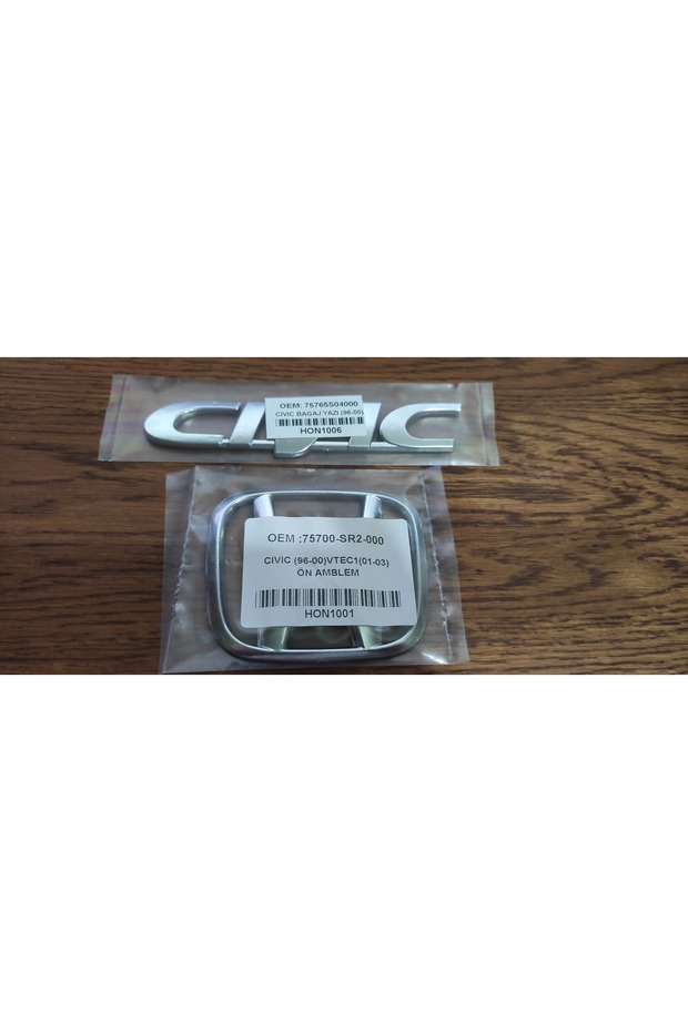 حروف صندوق السيارة Honda Civic 1996-2003 - متوافق مع Vtec Front Rigging