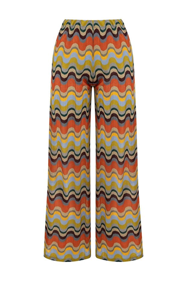 Colorful Knitwear Beach Pants