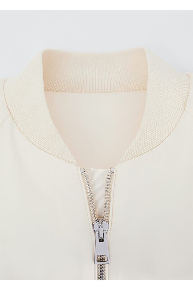 Kapitone Bomber Ceket - 6