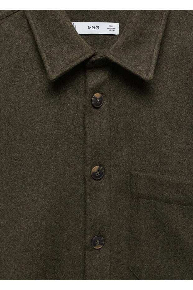 Regular kesim cepli gömlek ceket - 7