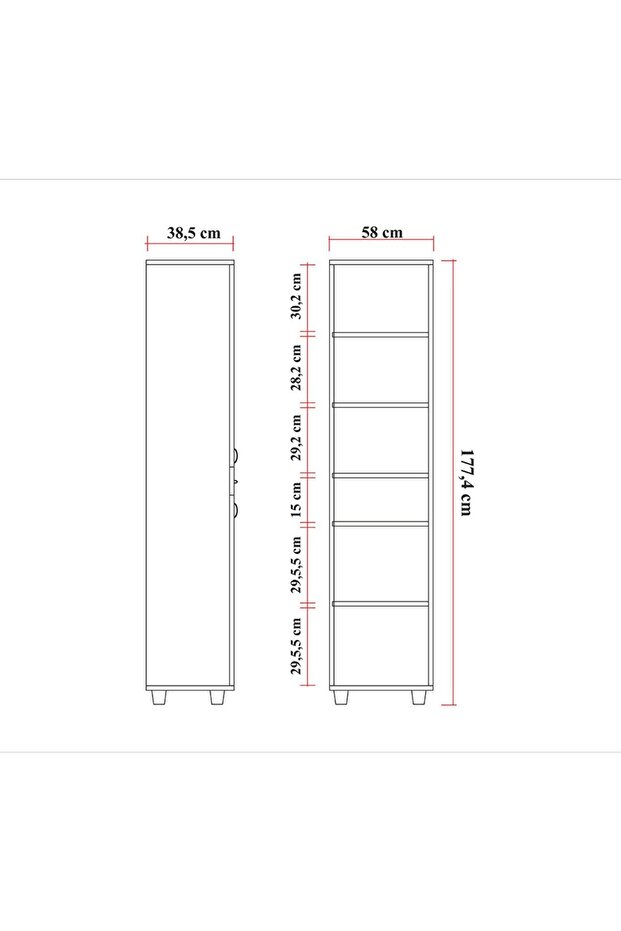 Lamino Çok Amaçlı Dolap - 4