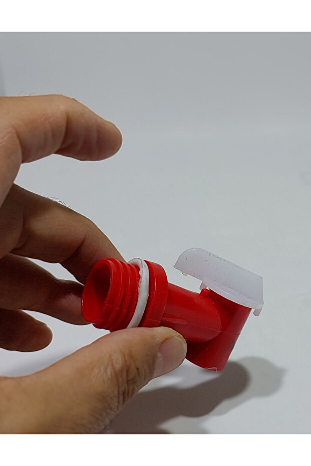 علبة مياه سعة 30 لتر - 10 قطع مع نافورة ونافورة احتياطية للصنبور - 1