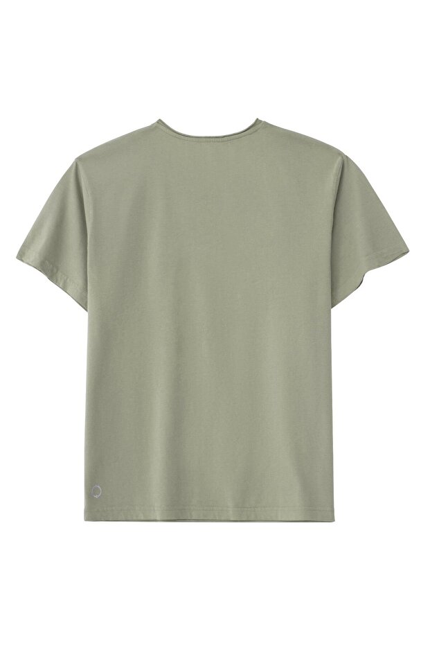 Regular Loose Yaka Tshirt - Defne - 2