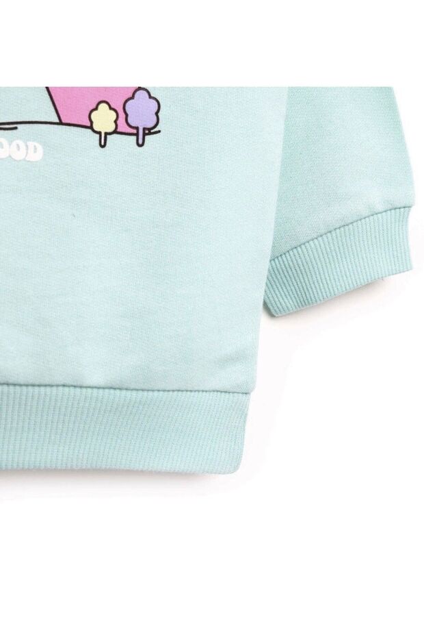 Dívčí mikina Basic Mint - deesha - 6