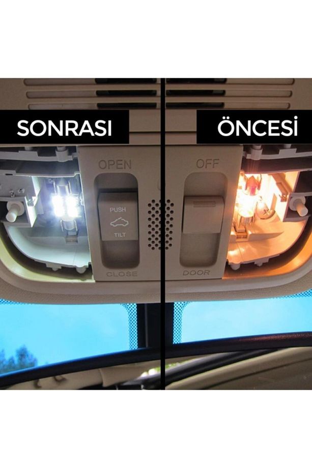 Sofit Led Canbus 39mm Iç Tavan Plaka T10 2 Adet - 3