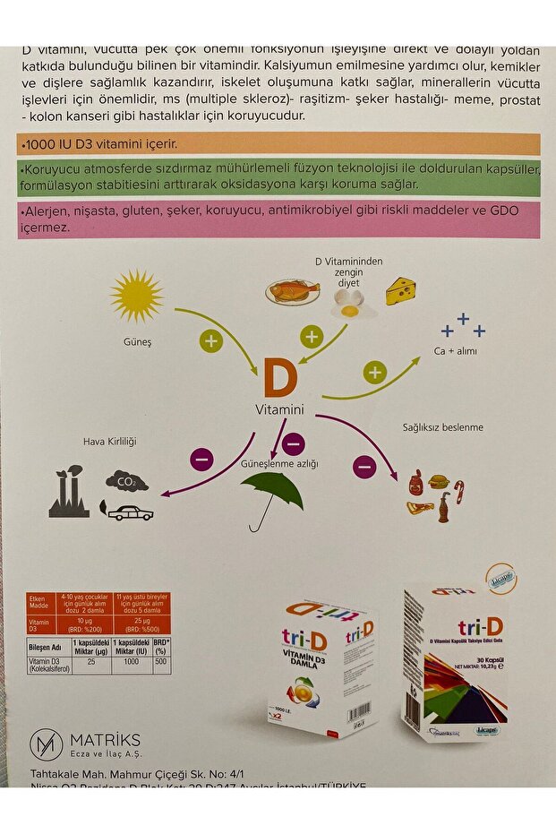 TRİ-D D3 DAMLA - 5