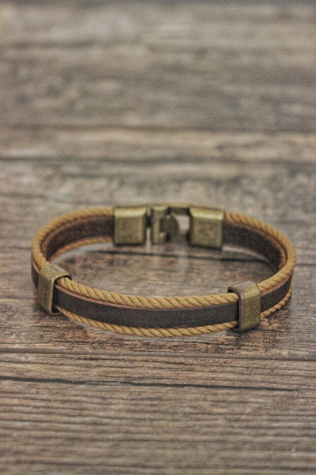 Brown Genuine Rope Bracelet