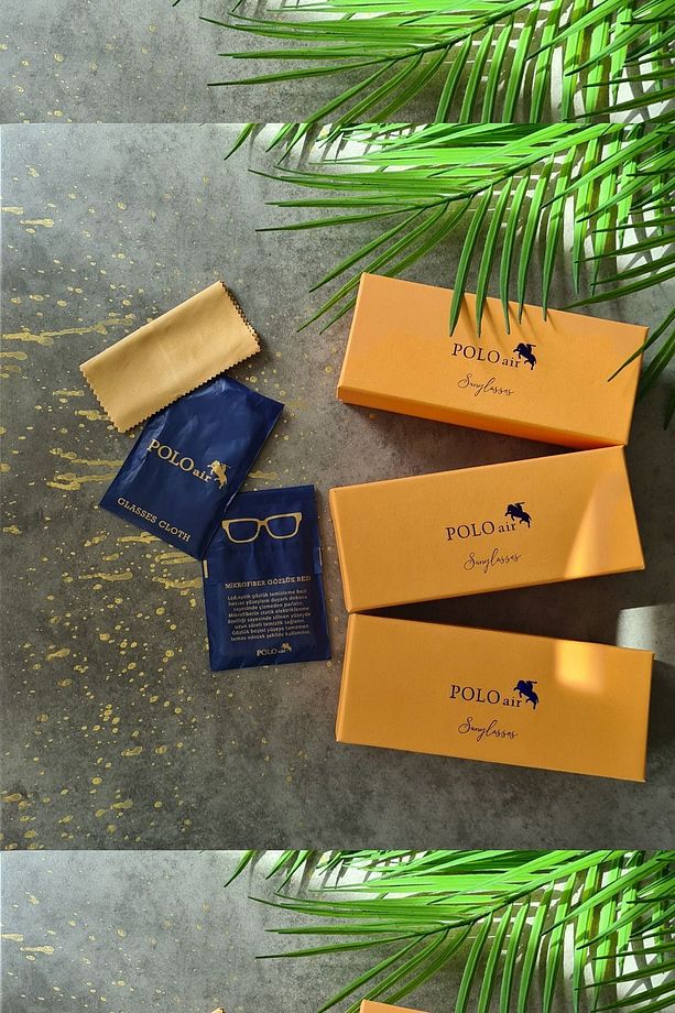 Polarize Çerçeveli Unisex Güneş Gözlüğü Siyah Renk - 7