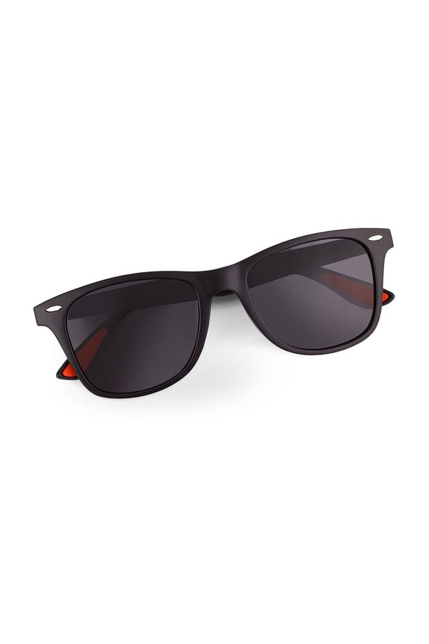 Polarize Çerçeveli Unisex Güneş Gözlüğü Siyah Renk - 4